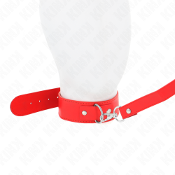 KINK - HALSKETTE MIT GÜRTEL 116 CM ROJO GURT VERSTELLBAR 32-50 CM X 8 CM – Produktansicht 5