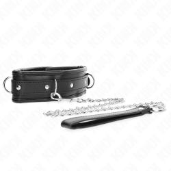 KINK - SCHWERE HALSKETTE MIT GÜRTEL 65 CM MODELL 1 VERSTELLBAR 36,5-50 CM – Produktansicht 2