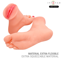 INTENSE DEEP TOUCH - GABBIE ZWEITEILIGER FUSSFÖRMIGER MASTAUBADOR – Produktansicht 5