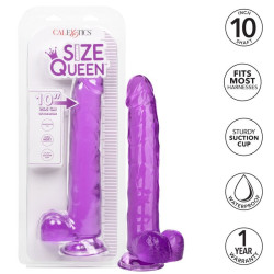 CALEXOTICS - GRÖSSE KÖNIGIN-DILDO LILA 25.5 CM – Produktansicht 2