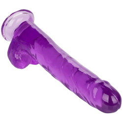 CALEXOTICS - GRÖSSE KÖNIGIN-DILDO LILA 25.5 CM – Produktansicht 3