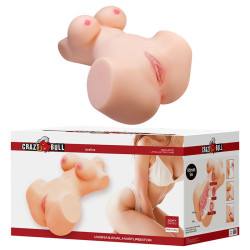 CRAZY BULL - ANNIE XXL VAGINAL UND ANALMASTURBATOR MIT BRUSTFLEISCH – Produktansicht 2