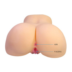 CRAZY BULL - LIORA XXL DOPPELTER VAGINAL- UND ANALMASTURBATOR – Produktansicht 4