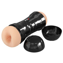 PDX EXTREME – WET PUSSIES SUPER FLIP-A-PUSSY OVER REVERSIBLE STROKER 21,6 CM – Produktansicht 2
