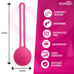 MORESSA - OSIAN ONE PREMIUM SILIKON ROSA – Produktansicht 4