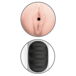 EXTREME TOYZ - PIPEDREAM MEGA GRIP VAGINA MASTURBATOR VIBRATOR – Produktansicht 3