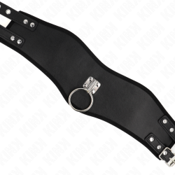 KINK - HALSKETTE 65 CM MIT BREITEM RIEMEN VERSTELLBAR 40-55 CM X 10 CM – Produktansicht 5