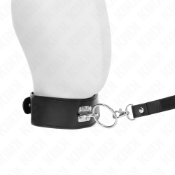 KINK - NIETENLEINE 116 CM HALSBAND MIT KUNSTLEDERBAND 50 X 5 CM – Produktansicht 2