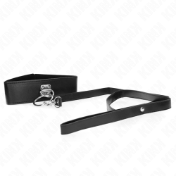 KINK - NIETENLEINE 116 CM HALSBAND MIT KUNSTLEDERBAND 50 X 5 CM – Produktansicht 3