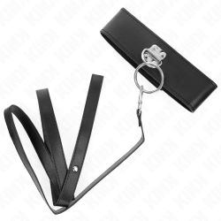 KINK - NIETENLEINE 116 CM HALSBAND MIT KUNSTLEDERBAND 50 X 5 CM – Produktansicht 4