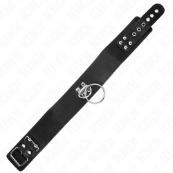 KINK - NIETENLEINE 116 CM HALSBAND MIT KUNSTLEDERBAND 50 X 5 CM – Produktansicht 6