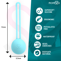 MORESSA - OSIAN ONE PREMIUM TÜRKIS-SILIKON – Produktansicht 4