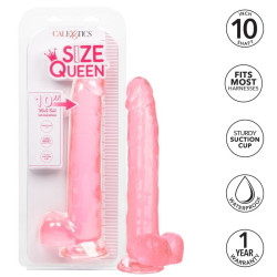 CALEXOTICS - GRÖSSE KÖNIGIN-DILDO ROSA 25.5 CM – Produktansicht 2