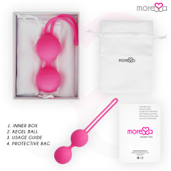 MORESSA - OSIAN TWO PREMIUM SILIKON ROSA – Produktansicht 6