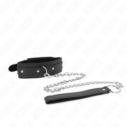 KINK - HALSKETTE MIT LEINE 65 CM 1 RING VERSTELLBAR 38-49 CM X 5 CM – Produktansicht 4
