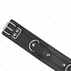 KINK - HALSKETTE MIT LEINE 65 CM 3 RING MODELL 1 VERSTELLBAR 38-49 CM X 5 CM – Produktansicht 5