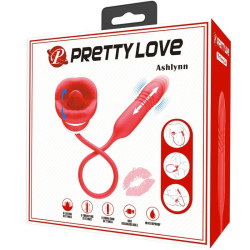 PRETTY LOVE - ASHLYNN MASTURBATOR MUND ROT – Produktansicht 6