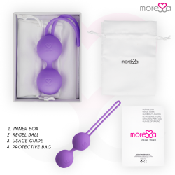 MORESSA - OSIAN DREI PREMIUM LILA SILIKON – Produktansicht 6