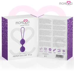 MORESSA - OSIAN DREI PREMIUM LILA SILIKON – Produktansicht 7