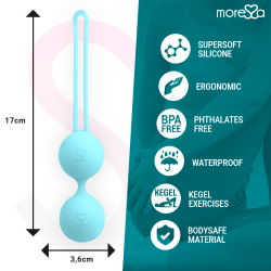 MORESSA - OSIAN DREI PREMIUM TÜRKIS-SILIKON – Produktansicht 4