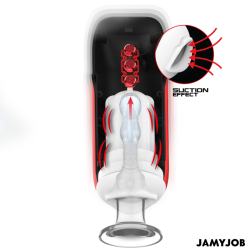 JAMYJOB - BLAZE AUTOMATISCHER MUNDMASTURBATOR 5 SAUG- UND VIBRATIONSMODI – Produktansicht 2