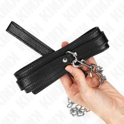 KINK - HALSKETTE MIT SCHLANGENMUSTER UND LEINE 65 CM – Produktansicht 3