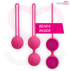MORESSA - OSIAN SET PREMIUM SILIKON ROSA (Osian One - 51 g | Osian Two - 101 g | Osian Three 85 g) – Produktansicht 2