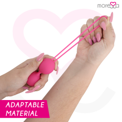 MORESSA - OSIAN SET PREMIUM SILIKON ROSA (Osian One - 51 g | Osian Two - 101 g | Osian Three 85 g) – Produktansicht 3