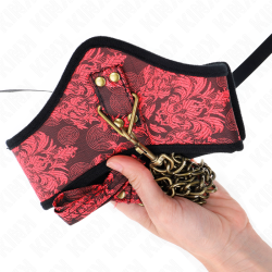 KINK - SCANDAL MODELL HALSKETTE MIT SPITZENBAND 75 CM 44 X 10 CM – Produktansicht 4