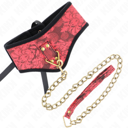 KINK - SCANDAL MODELL HALSKETTE MIT SPITZENBAND 75 CM 44 X 10 CM – Produktansicht 5