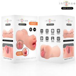 INTENSE DEEP TOUCH – RILEY DOPPELMUSTURBATOR FÜR MUND UND VAGINA – Produktansicht 3