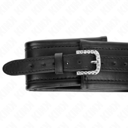 KINK - HALSKETTE MIT GLÄNZENDEM SCHNALLE-BAND 65 CM 48,5 CM X 5,3 CM – Produktansicht 6