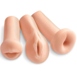 EXTREME TOYZ - ALLE 3 LÖCHER KIT 3 MASTURBATOREN – Produktansicht 3