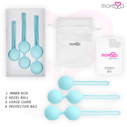MORESSA - OSIAN SET PREMIUM TÜRKIS SILIKON – Produktansicht 6