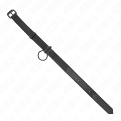 KINK - HALSBAND MIT DUNKLER LEINE 65 CM VERSTELLBAR 37-54 CM X 3 CM – Produktansicht 6