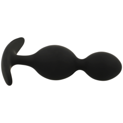 BLACK&SILVER - ORSON PLUG SILIKON 2 ANALWELLEN 9 CM – Produktansicht 3