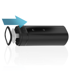 KIIROO - ONYX+ TELEDILDONIC MASTURBATOR MIT HAUTTEXTUR – Produktansicht 6