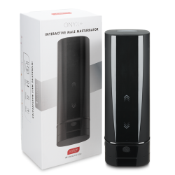 KIIROO - ONYX+ TELEDILDONIC MASTURBATOR MIT HAUTTEXTUR – Produktansicht 8