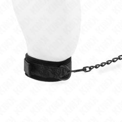 KINK - BASISMODELL HALSBAND MIT LEINE 77 CM MODELL 5 VERSTELLBAR 34-54 CM X 5 CM – Produktansicht 4