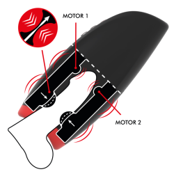 JAMYJOB - NOVAX MASTURBATOR MIT VIBRATION UND KOMPRESSION – Produktansicht 3