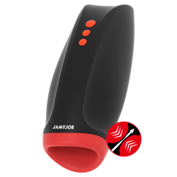 JAMYJOB - NOVAX MASTURBATOR MIT VIBRATION UND KOMPRESSION – Produktansicht 4