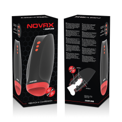 JAMYJOB - NOVAX MASTURBATOR MIT VIBRATION UND KOMPRESSION – Produktansicht 7