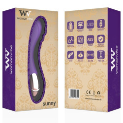 WOMANVIBE - SUNNY SILICONE RECHARGEABLE VIBRATOR – Produktansicht 2