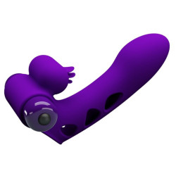 PRETTY LOVE - ORLANDO PURPLE VIBRATOR FINGERHÜLLE – Produktansicht 3