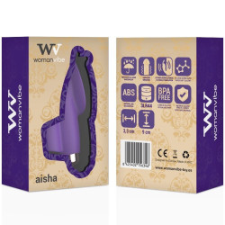 WOMANVIBE - FRAU AISHA SILICONE STIMULATOR FINGER – Produktansicht 2