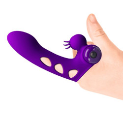 PRETTY LOVE - ORLANDO PURPLE VIBRATOR FINGERHÜLLE – Produktansicht 8