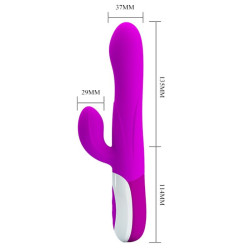 PRETTY LOVE - DEMPSEY WIEDERAUFLADBARER AUFBLASBARER VIBRATOR – Produktansicht 9