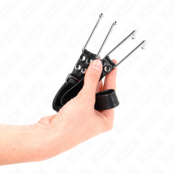 KINK - METALLHAKEN-KNEBEL VERSTELLBAR 36-52 CM – Produktansicht 3