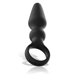BLACK&SILVER - OZZY LEISTUNGSSTARKER SILIKON-ANALSPLUG – Produktansicht 2