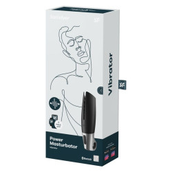 SATISFYER - POWER MASTURBATOR SCHWARZ – Produktansicht 6